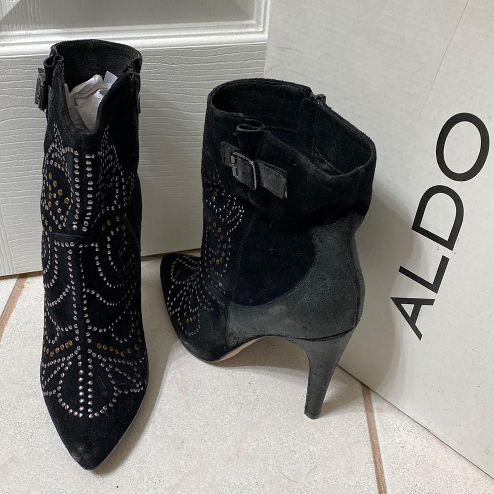 Women ALDO Jodetha heel boots size 7 1/2 NEW